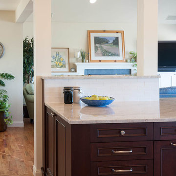 Two Tone Kitchen Remodel