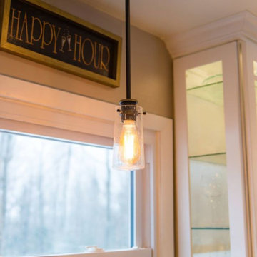 White Transitional Kitchen