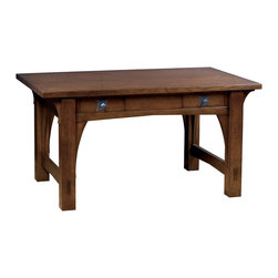 Stickley Westcott Street Library Table 89-409 - Desks And Hutches