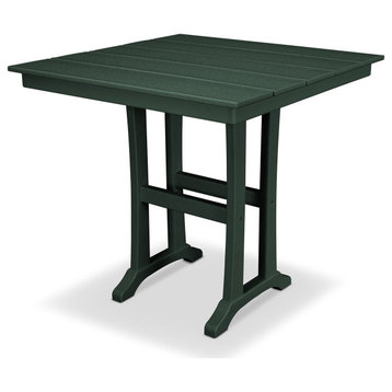 Trex Outdoor Farmhouse 37" Counter Table, Rainforest Canopy