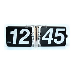Giant Flip Clock - Black - Clocks