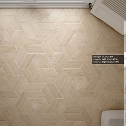 Hexawood Parquet Shutter Wheel - Wall And Floor Tile