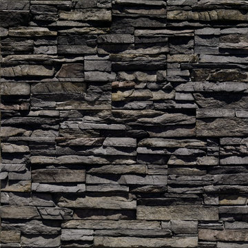 Black River Stacked Stone