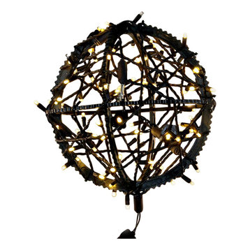 Set Of 3 Brown Holisphere