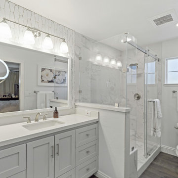 Timeless Bathroom Renovation in Mission Viejo with High-End Finishes