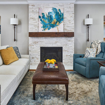Lombardy Circle Kitchen & Fireplace Remodel
