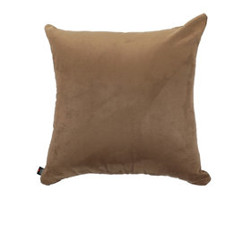 Yorkshire Fabric Shop - Grenada Scatter Cushion, Mocha, 45x45 Cm - Scatter Cushions