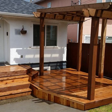 Custom Cedar Deck Gallery
