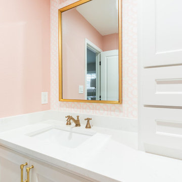 Ella's Pink Bathroom: Lake Highlands