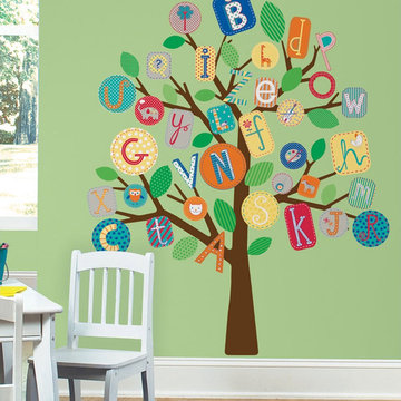 Alphabet Bedding and Room Decorations