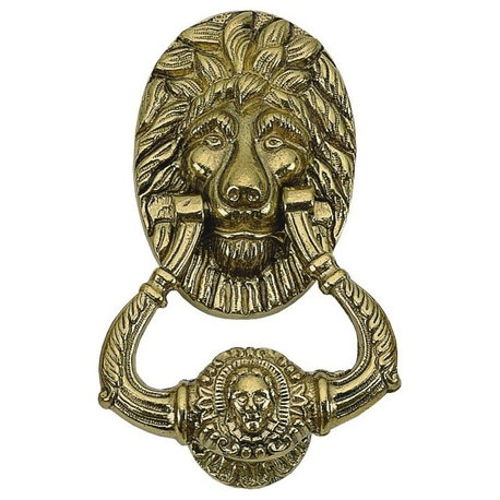 7.5" Lion Door Knocker
