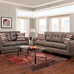 Stoked Ash Sofa and Loveseat - Living Room Furniture Sets