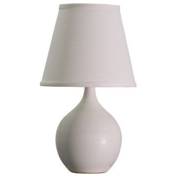 House of Troy Scatchard 13.5" Mini Accent Lamp, White Matte, GS50-WM