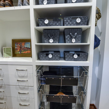 Custom Master Bedroom Walk-In Closet