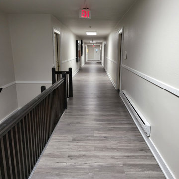 Apartment Complex Hallway Renovation and Repair After