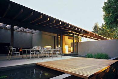 Patio - contemporary patio idea in Seattle