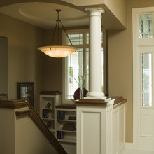 wall dining/stairway