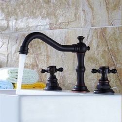 Kavala Oil Rubbed Bronze Bathroom Sink Faucet - Bathroom Sink Faucets