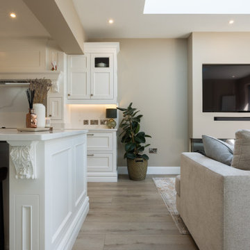 Albany Oak SPC Vinyl flooring - Living room