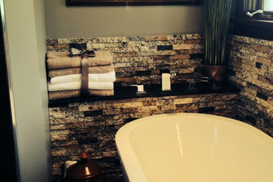 Example of a southwest bathroom design in Houston