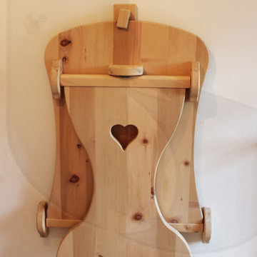 Camera da letto in legno di Cirmolo