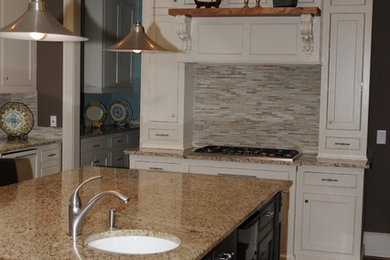 Kitchen - transitional kitchen idea in Other