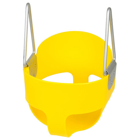 High-Back Full Bucket Swing Seat, Yellow