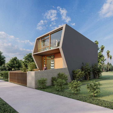 36x13 1BHK Row House Design Plan