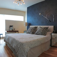 mid century bedroom