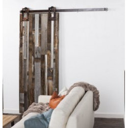 Are you serious about this barn door hanger ? - Brackets
