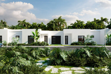 Inspiration for an exterior home remodel in Miami