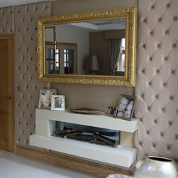 55" Barbican Gold Mirror TV Frame - Lifestyle And Leisure