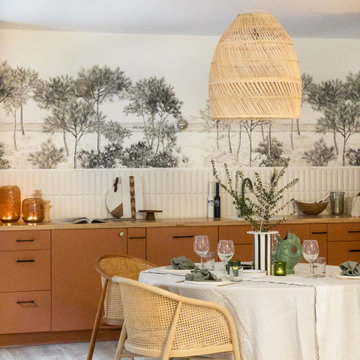 Montfort l'Amaury : une cuisine sur-mesure tout en contraste
