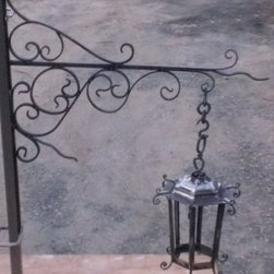 custom steel lanterns, bracket - Outdoor Lighting