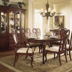 American Drew 792-760-SET Cherry Grove - Oval Leg Dining Table Set Cherry Grove - Dining Tables