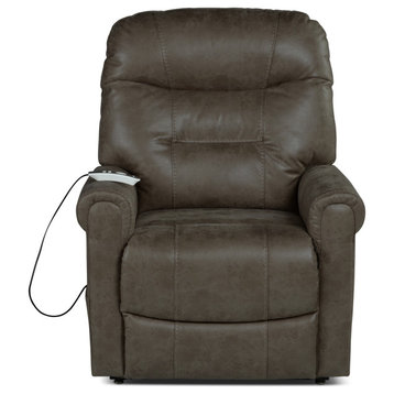 Ottawa Power Lift Chair/Heat/Massage Walnut