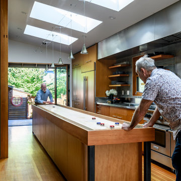 Contemporary Craftsman Kitchen+ Renovation