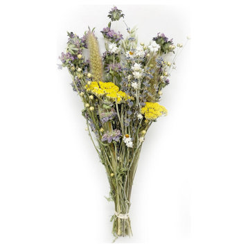 Bulk Case of 12 Dried Flower Bouquets-20" x 8"-Made, Lemon Mint, Oats and More