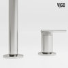 VIGO Sterling Widespread Bathroom Faucet, Brushed Nickel