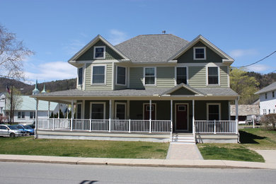 Traditional exterior home idea in Boston