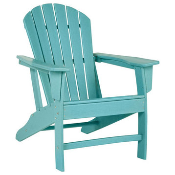 Ashley Furniture Sundown Treasure Adirondack Chair in Turquoise