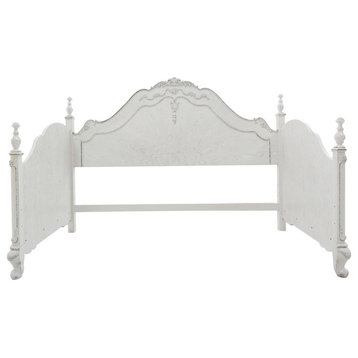 Averny Daybed, 2-Tone Finish, Antique White, Gray