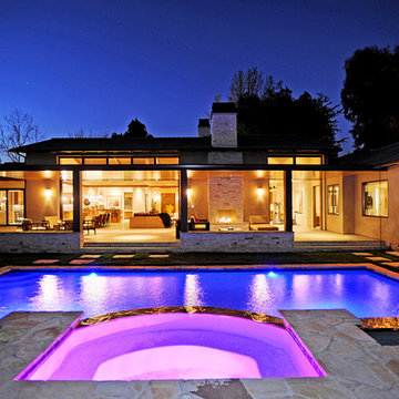 Contemporary Custom Home with Asian Influence