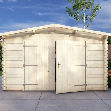 Log garages-Timber carports