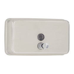 SCAL-124 Surface Mounted Horizontal Soap Dispenser - Soap & Lotion Dispensers
