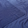 Faux Linen Sheer Curtain Single Panel, Blue Lapis, 50"x108"