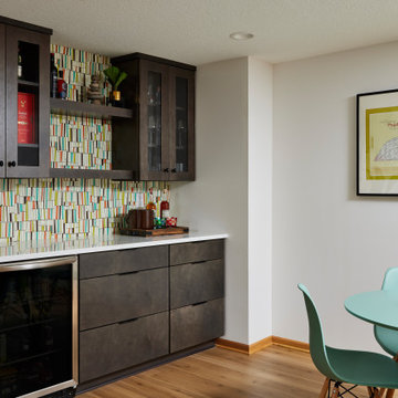 From Cave to Crave: A Lower-Level Mid-Century Remodel