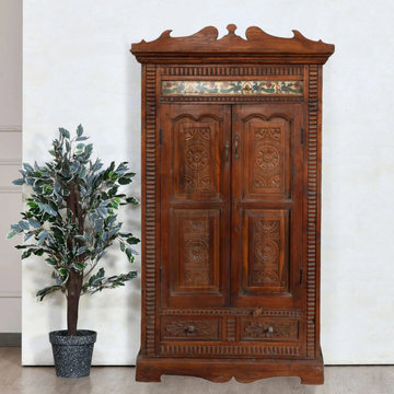Timeless Elegance: Antique Wardrobe Armoires for Farmhouse and Coastal Interiors