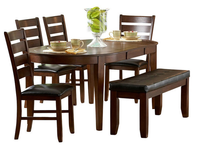 Homelegance Ameillia 6 Piece Erfly Leaf Oval Dining Room Set Homelegance Ameillia 6 Piece Erfly Leaf Oval Dining Room Set