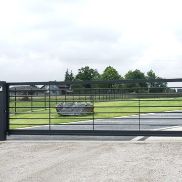 Fence "LEVEL" in gabions REDHEN